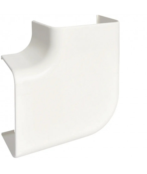 ANGLE PLAT PCLM75125 P75MM H12 5MM IK08-IK10 RAL9010 BLANC