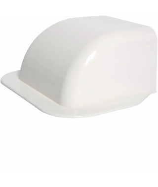PASSAGE DE MUR P CLM75125 P 75MM H 125MM IK08-IK10 PVC RAL 9010 BLANC PALOMA
