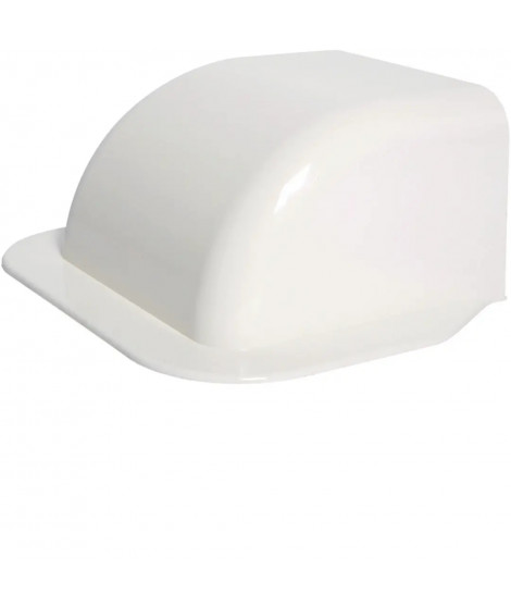 PASSAGE DE MUR P CLM75125 P 75MM H 125MM IK08-IK10 PVC RAL 9010 BLANC PALOMA