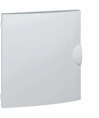 PORTE OPAQUE POUR COFFRET GAMMA 18, 1 RANGEE 18 M
