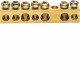 BARRETTE/SOCLE 49MM 3X16-4X10M M