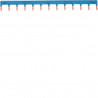 BARRE PONTAGE 1P 63A LANGUETTE 10MM2 BLEU 12M