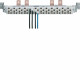 REPARTITEUR MULTIFICHE TETRA 2 50A+CONNECT