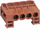 BORNIER ARRIVEE PHASE CAGE 4X2 5MM2