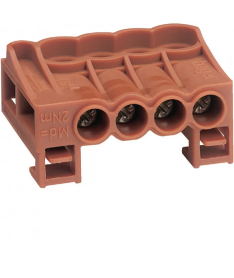 BORNIER ARRIVEE PHASE CAGE 4X2 5MM2