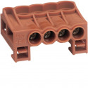 BORNIER ARRIVEE PHASE CAGE 4X2 5MM2