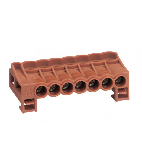 BORNIER ARRIVEE PHASE CAGE 7X2 5MM2
