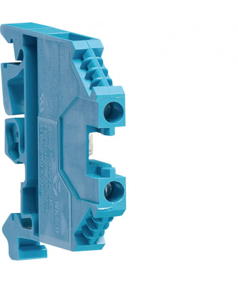 BORNE PASSAGE-NEUTRE 4MM2 800V -32A CONNECTION VIS