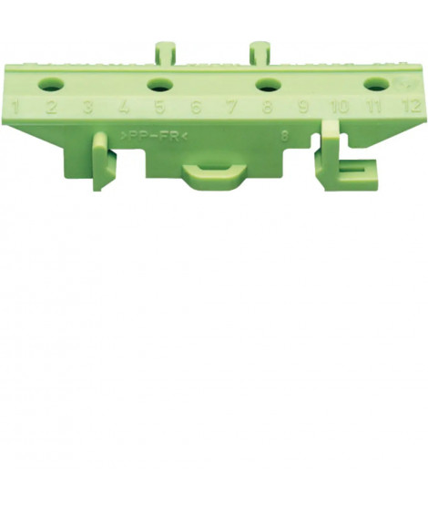 SOCLE MONTAGE BORNES EN LAITON VERT