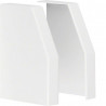 EMBOUT FERMETURE BEHA-SET DROI T-GAUCHE RK150 RAL9010 BLANC
