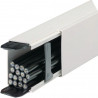 GOULOTTE LIFEA PVC H90MMXP60MM +2 ECLISSES+4 AGRAFESM7248 RAL