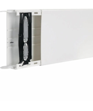 GOULOTTE LIFEA 60X190 RAL 9016 AVEC ECLIS. ET 2 AGRF./METRE