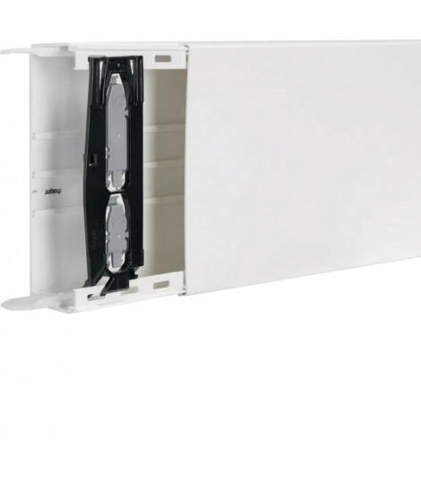 GOULOTTE LIFEA 60X190 RAL 9016 AVEC ECLIS. ET 2 AGRF./METRE