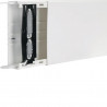GOULOTTE LIFEA 60X190 RAL 9016 AVEC ECLIS. ET 2 AGRF./METRE