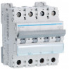 DISJONCTEUR 4P 6-10KA COURBE C 6A 4MODULES