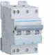 DISJONCTEUR 3P+N 6-10KA COURBE D 10A 3MODULES