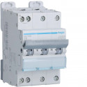 DISJONCTEUR 3P+N 6-10KA COURBE D 10A 3MODULES