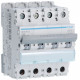 DISJONCTEUR 4P 10-15KA COURBE C 25A 4MODULES