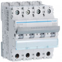 DISJONCTEUR 4P 10-15KA COURBE C 25A 4MODULES