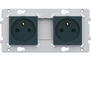 PRISE DOUBLE 2P+T ANTHRACITE