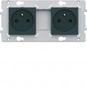 PRISE DOUBLE 2P+T ANTHRACITE