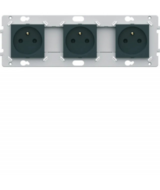 PRISE TRIPLE 2P+T ANTHRACITE