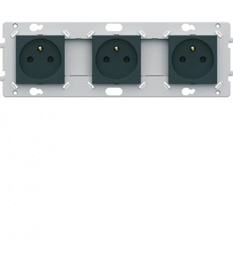 PRISE TRIPLE 2P+T ANTHRACITE