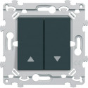DOUBLE V&V VOL ROULANTHRACITE