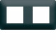 PLAQUE 2 POSTES ESSENSYA ANTHRACITE