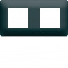 PLAQUE 2 POSTES ESSENSYA ANTHRACITE
