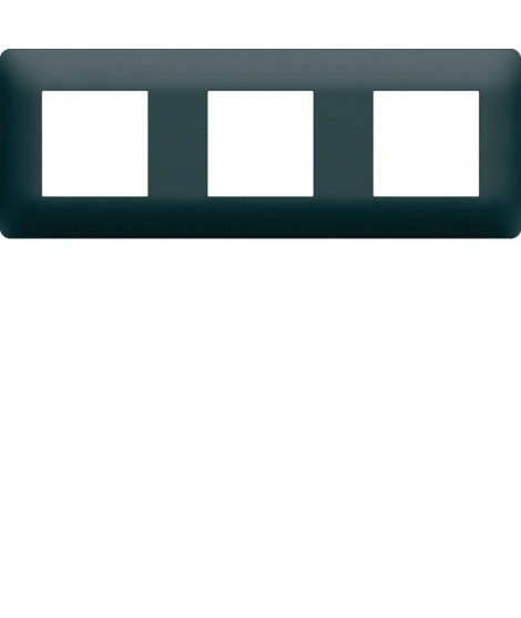 PLAQUE 3 POSTES ESSENSYA ANTHRACITE