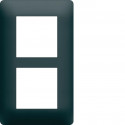 PLAQUE 2 POSTES ESSENSYA E57 ANTHRACITE