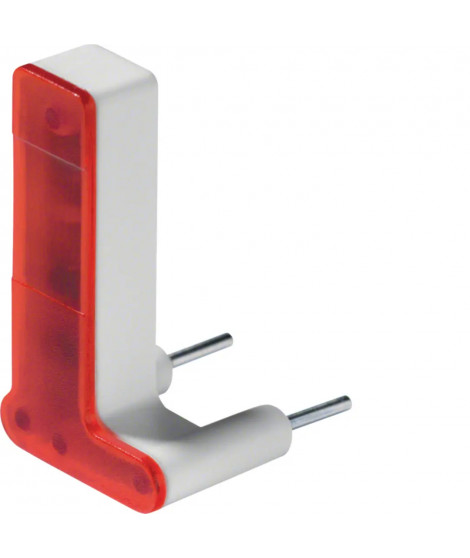 KALLYSTA LAMPE TEMOIN FORME "L " 250V ROUGE