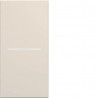 ENJOLIVEUR INTERRUPTEUR VOYANT GALLERY 1MODULE DUNE