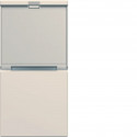 ENJOLIVEUR INTERRUPTEUR GALLERY AVEC PORTE-ETIQUETTE 1 MODULE DUNE