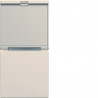 ENJOLIVEUR INTERRUPTEUR GALLERY AVEC PORTE-ETIQUETTE 1 MODULE DUNE