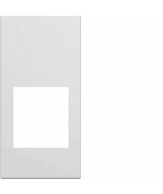 ENJOLIVEUR PRISE RJ45 GALLERY SS PORTEETIQUETTE 1MODULE PURE