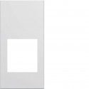 ENJOLIVEUR PRISE RJ45 GALLERY SS PORTEETIQUETTE 1MODULE PURE