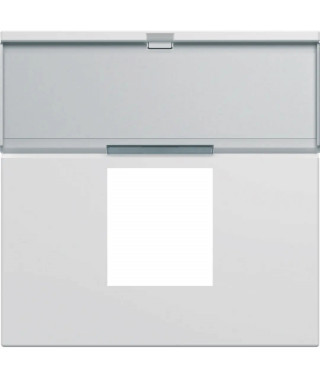 ENJOLIVEUR PRISE RJ45 GALLERY+ PORTE-ETIQUETTE 2MODULES PURE