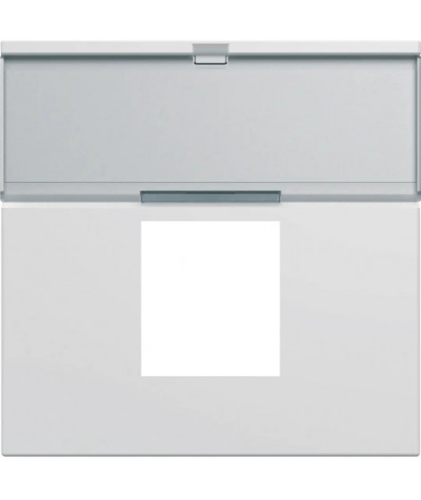 ENJOLIVEUR PRISE RJ45 GALLERY+ PORTE-ETIQUETTE 2MODULES PURE