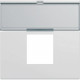 ENJOLIVEUR PRISE RJ45 GALLERY+ PORTE-ETIQUETTE 2MODULES PURE