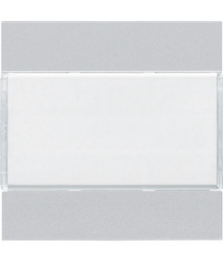 *ENJOLIVEUR 2 BOUTONS POUSSOIRS KNX GALLERY TITANE