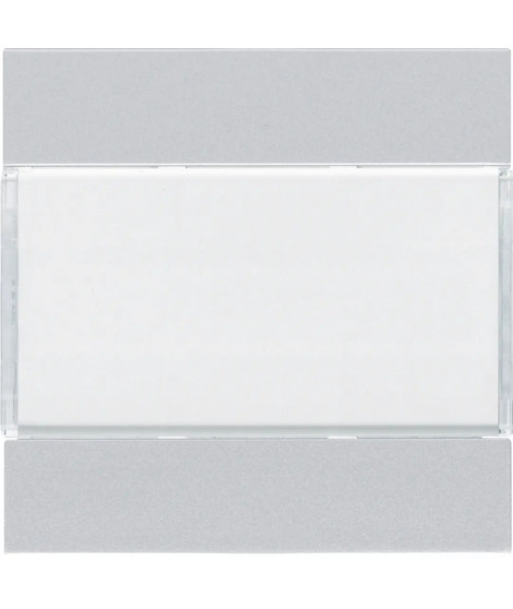 *ENJOLIVEUR 2 BOUTONS POUSSOIRS KNX GALLERY TITANE