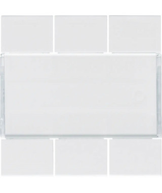 *ENJOLIVEUR 6 BOUTONS POUSSOIRS KNX GALLERY PURE