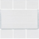 *ENJOLIVEUR 6 BOUTONS POUSSOIRS KNX GALLERY PURE