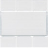 *ENJOLIVEUR 6 BOUTONS POUSSOIRS KNX GALLERY PURE