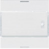 *ENJOLIVEUR 2 BOUTONS POUSSOIRS KNX GALLERY LED PURE