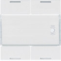 *ENJOLIVEUR 4 BOUTONS POUSSOIRS KNX GALLERY LED PURE