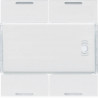 *ENJOLIVEUR 4 BOUTONS POUSSOIRS KNX GALLERY LED PURE