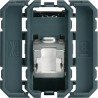 PRISE RJ45 GALLERY CAT.6 STP 2 MODULES INCLINE 45DEG